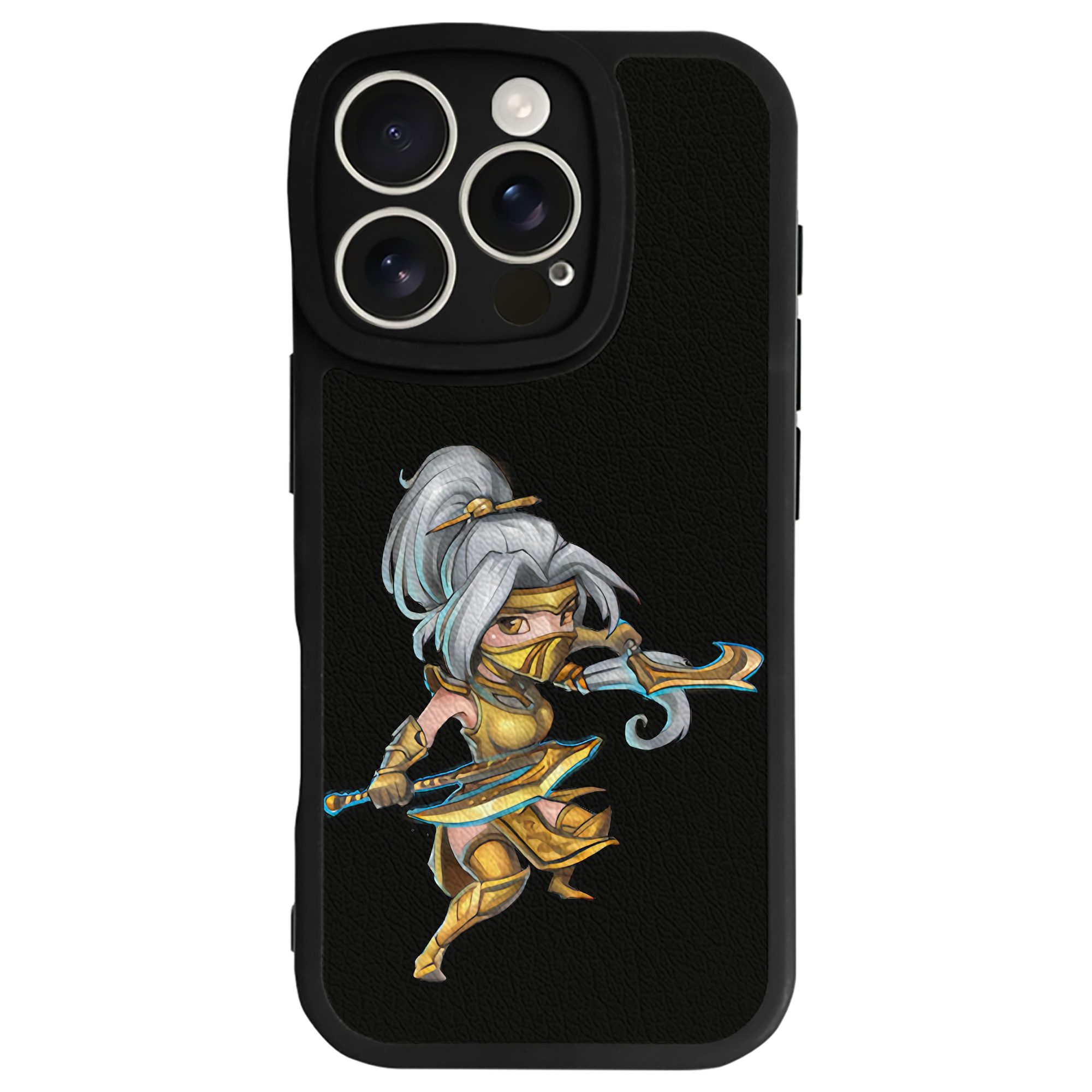 リーグ・オブ・レジェンド League of Legends LOL 【iPhone 16シリーズ対応】シリコンスマホケース（レザー調） 材質：シリコン